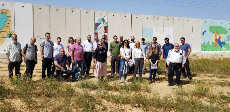 התקיים סיור 'חינוך להתיישבות' בעוטף עזה בהובלת 'בארצנו'