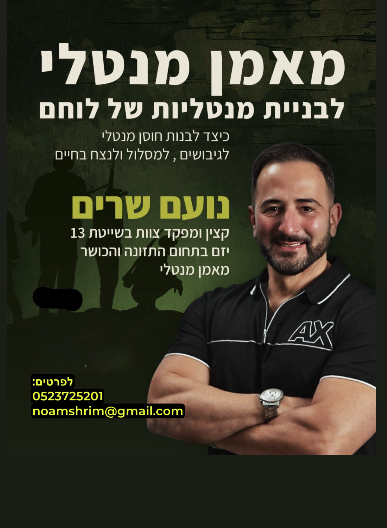מנטליות של לוחם להצלחה בגיבושים בצבא ובחיים 